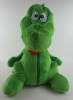 green plush Dinosaur Cushion