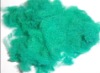 green polyester fiber