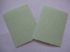 green polyester mat