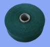 green recycled blended cotton yarn for towel