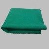 green wool felting