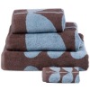 grey color decorative bath towel sets