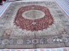 hamadan silk carpets