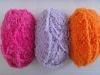 hand knitted microfiber polyester fancy yarn