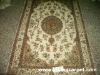 hand knotted kashmir pure silk rugs/carpets