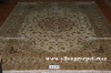 hand knotted persian silk and wool blended rugs/carpets