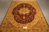 hand knotted persian wool carpet