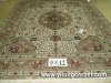 hand knotted pure silk rugs