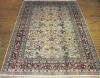 hand knotted silk carpet