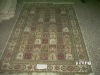 hand knotted silk carpet