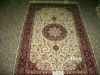 hand knotted silk carpets