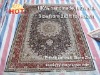 hand knotted silk kashmir oriental rug