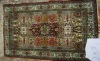 hand knotted silk rug