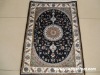 hand knotted silk rug