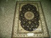 hand knotted silk rug