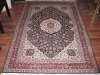 hand knotted silk with cotton rugs