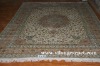 hand knotted silk/wool blended rugs/carpets