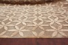 hand knotted wool and viscose carpet and rugs