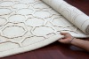 hand knotted woolen and bamboo silk carpet and rugs