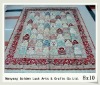 hand made kashmir silk rugs 8x10
