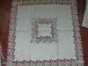 hand made lace tablecloth