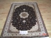 hand made persian design silk rugs