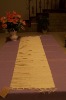 hand-made ramie table runner