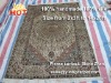 hand made silk rugs persian