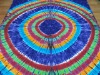 hand tie dye printed bedsheets