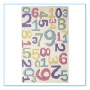 hand tufted Acrylic rug children carpet kid rug number area rug