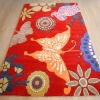 hand tufted acrylic children butterfly carpet rug