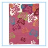 hand tufted acrylic children butterfly carpet rug