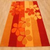 hand tufted acrylic flower rug