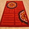 hand tufted acrylic flower rug carpet