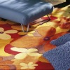 hand tufted acrylic flower rug modern flower carpet