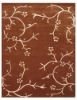 hand tufted floral design carpet