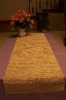 hand yarn dred ramie table runner