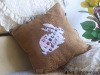 hand yarn dyed environmental ramie pillow