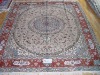 handknotted artifical silk carpet ,persian rugs ,floor carpet