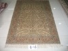 handknotted double knots persian design carpet