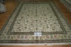 handknotted silk carpet