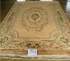 handknotted  wool Aubusson  carpets
