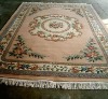 handknotted  wool Aubusson carpets