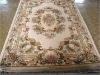 handknotted  wool Aubusson  carpets