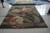 handknotted wool carpet