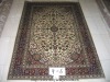 handmade artificial silk carpet