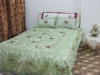 handmade embroidered ribbon bed cover set(5 pcs)