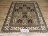 handmade oriental silk carpet