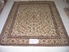 handmade persian design turkish knots silk carpet