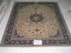 handmade persian design turkish knots silk carpet